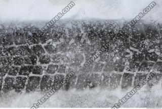 photo texture of snow trace